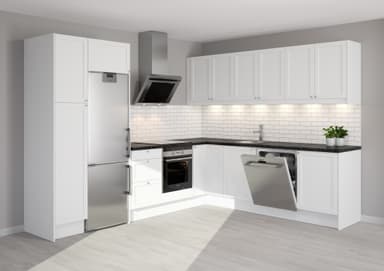 Epoq Shaker Offwhite dør til kjøkken 40x92