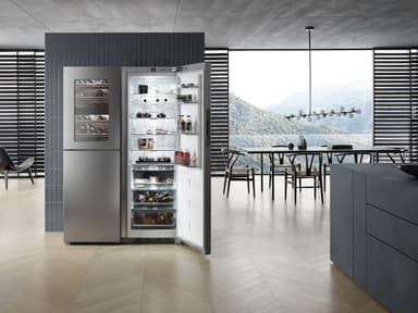Miele Vinskap KWNS 28462 E ed/cs (rustfritt stål CleanSteel)