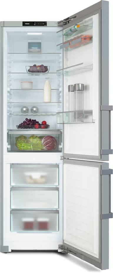 Miele Kjøleskap/fryser kombinasjon KFN 4795 DD (rustfritt stål CleanSteel)