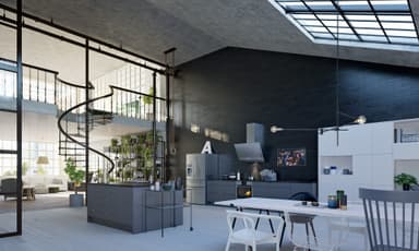 Trend Blue Grey skuffefront til kjøkken 50x26