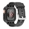 Klokkebånd med Watch Case TPU Sort 44 / 45 mm Apple Watch 5 / 6 / 7