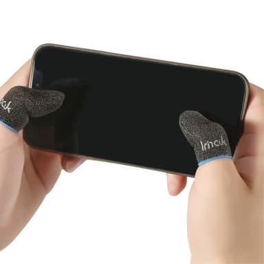 IMAK 1 par fingerhylse sensitivt svettebestandig spillfingerdeksel