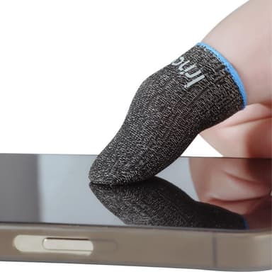 IMAK 1 par fingerhylse sensitivt svettebestandig spillfingerdeksel
