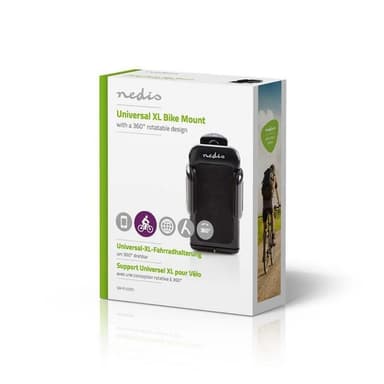 Smartphone Sykkel Mount | Universal XL | justerbar Bredde | Justerbar
