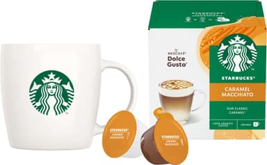Nescafé Dolce Gusto Genio S Plus kapselmaskin Starbucks-samlepakke