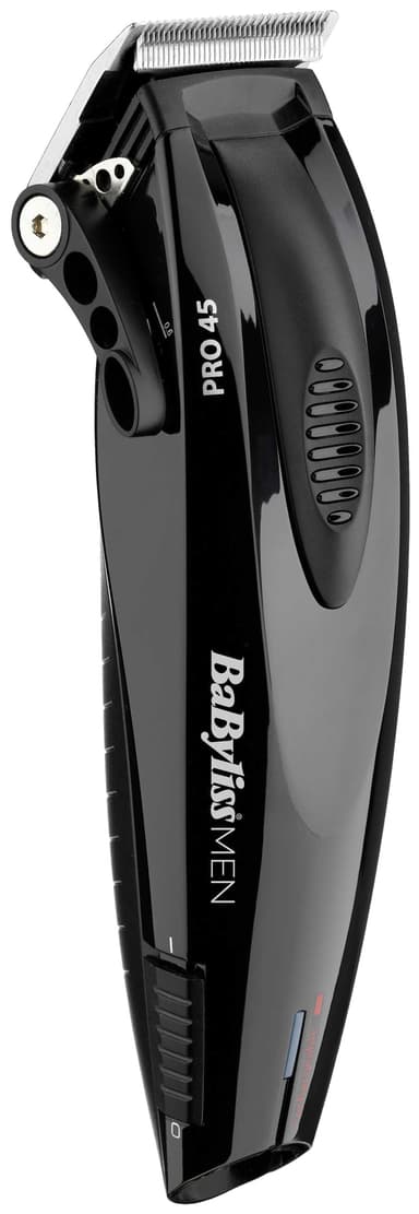 BaByliss PRO 45 skjegg hartrimmer Sort Elkjop Elkjop