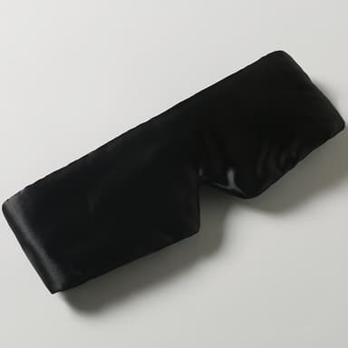 Silk ögonmask Sort