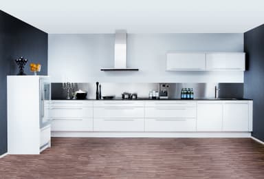 Epoq Gloss White skuffefront til kjøkken 60x26