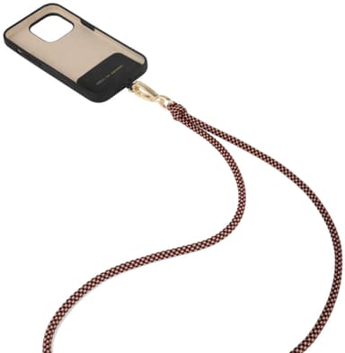 iDeal of Sweden halskjede til telefondeksel (brun)