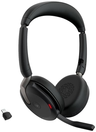 Jabra Evolve2 65 Flex USB-C hodetelefoner (MS Teams edition)