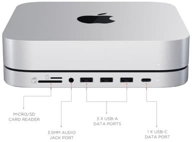 Satechi Mac mini M.2 SSD USB hub