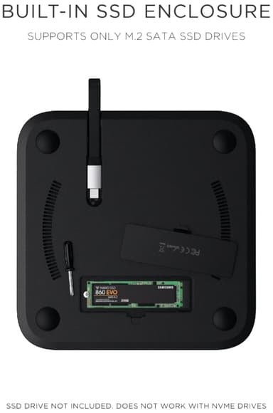 Satechi Mac mini M.2 SSD USB hub