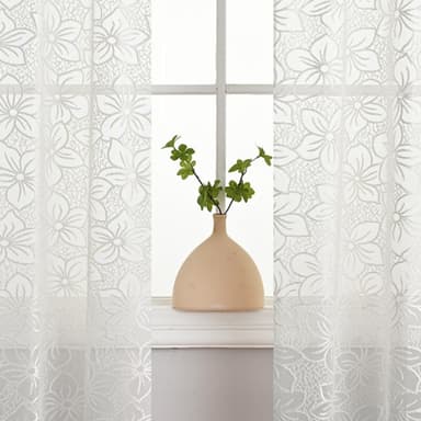 Jacquard blomstergardiner 2-pack