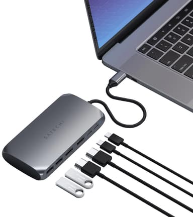 Satechi USB-C 6-i-1 USB-hub