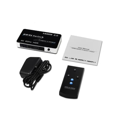 HDMI Switch 3 in 1 Out 4K / 2K   60Hz Sort