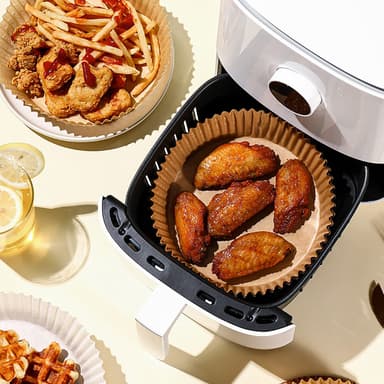 Air Fryer engangspapir for frityrkokere 50 stk Brun