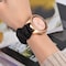 INF Klokkebånd i Scrunchie-stil Sort 20 mm Samsung Galaxy Watch 42/41mm, Huawei Watch 2/GT2 42mm, Garmin Vivomove HR/Forerunner 245