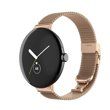 INF Klokkebånd i rustfritt stål Rose gull Google Pixel Watch