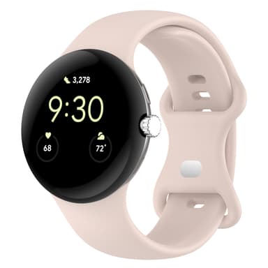 INF Klokkebånd silikon for menn Rosa Google Pixel Watch
