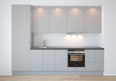 Epoq Trend Light Grey skuffefront til kjøkken 80x13