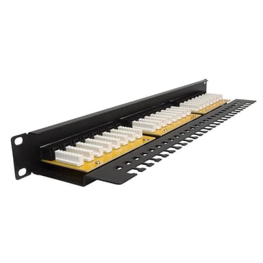 TRIAX Patch Panel 19"" 1U Krone CAT6 UTP 24 Portar
