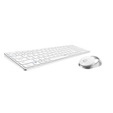 RAPOO Tastatur/Musesett 9750M Multi-Mode Trådløst Hvit