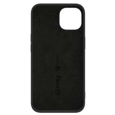 Celly Cromo Soft gummideksel iPhone 14 Black