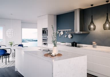 Epoq Integra White skuffefront til kjøkken 80x31