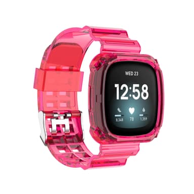 INF Klokkebånd TPU Rosa Fitbit versa4