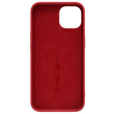 Celly Cromo Soft gummideksel iPhone 14 Rød