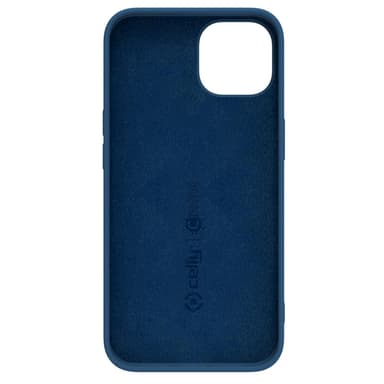 Celly Cromo Soft gummideksel iPhone 14 Blå