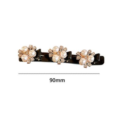 INF Dame flette hårklips 2-Pack Flerfarget