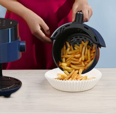 Air Fryer engangsformer for frityrkokere 16 cm 100 stk.