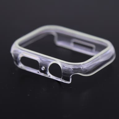 Lysende etui med skjermbeskytter Hvit Apple Watch Series 7/8