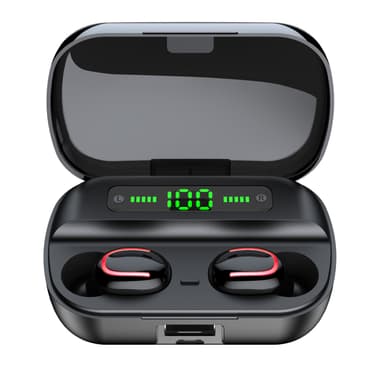 Trådløse hodetelefoner Bluetooth 5.1 Sort