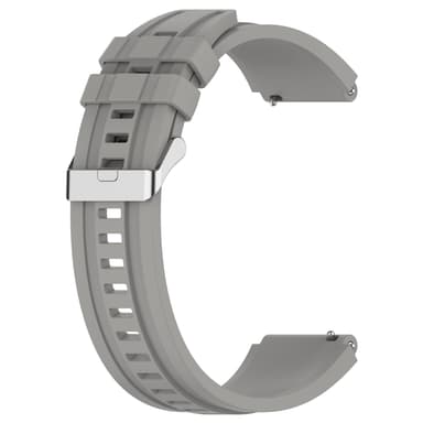 Silikonarmbånd 22 mm Grå