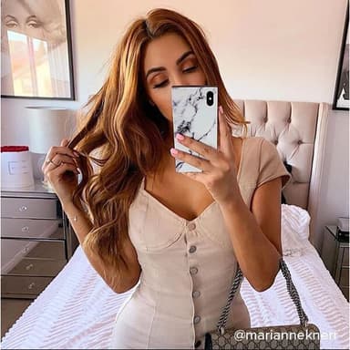IDECOZ Mobildeksel Hvit Marble  iPhone 8 PLUS/7 PLUS