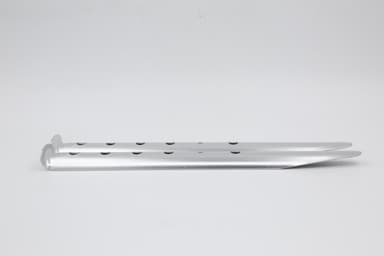 INF U-formet teltstang Aluminium 2-pakning