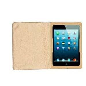 SNUGGS Tablet Booklet Univer. 8"" Beige Mocca Ull på innsiden