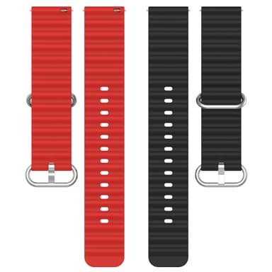 Klokkerem silikon Rød Garmin Forerunner 265 / 965