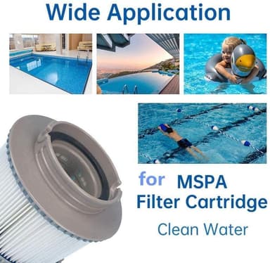 INF Filter for MSPA oppblåsbare bassenger FD2089 4-pakning