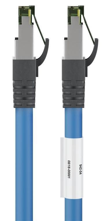 Goobay RJ45 (CAT 6A, 500 MHz) patchkabel med CAT 8.1 S / FTP råkabel, 14353