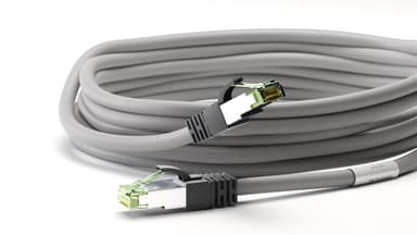 Goobay CAT 8.1 patchledning, S/FTP (PiMF), grå