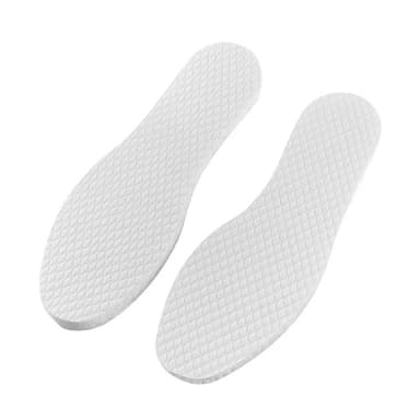 INF Engangs pustende skoinnleggssåler 10 par Hvit 28 cm
