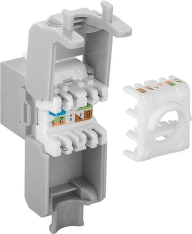 Goobay Keystone-modul RJ45 CAT 6A, UTP