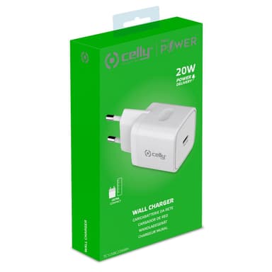 Celly USB-lader USB-C PD 20W