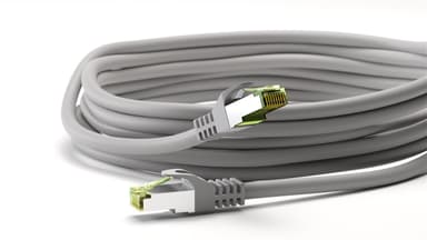 Goobay GHMT-sertifisert CAT 8.1 patchkabel, S/FTP (PiMF), grå