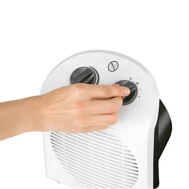 BLACK+DECKER Varmevifte 2000W IP21 Hvit