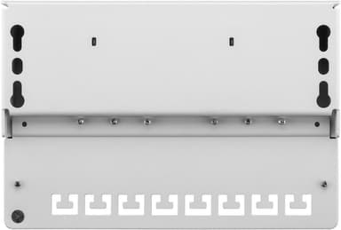 Goobay CAT 5e mini / skrivebordstilkoblingspanel, 8 porter