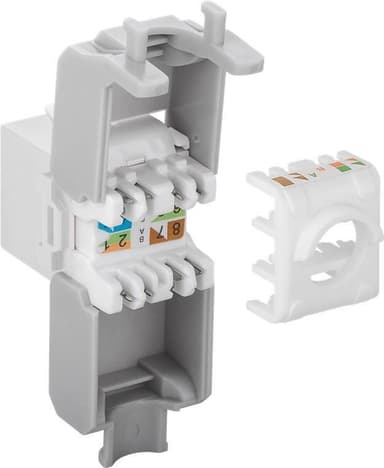 Goobay Keystone-modul RJ45 CAT 6A, UTP